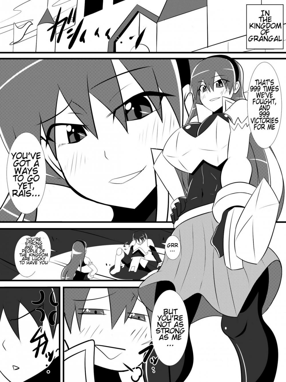 Hentai Manga Comic-Until My Childhood Friend, A Female Knight, Becomes The Queen-Read-2